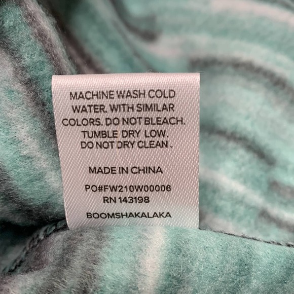 Chubbies Mens Fleece Pullover Quarter Zip Jacket Sweatshirt Pocket Medium - Picture 8 of 11